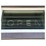 Open Neon Sign