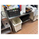 60' Stainless Steel Work Table