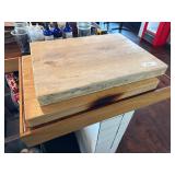 2 20' Solid Wood Cutting Boards