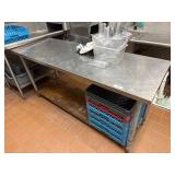 6' Stainless Steel Work Table