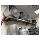 9' Stainless Steel Wall Shelf