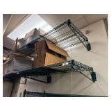2 36' Wire Wall Shelves
