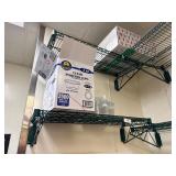 2 36' Wire Wall Shelves