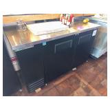 True TBB-2-HC 60' Back Bar Refrigerator