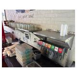 6' & 2' John Boos Stainless Steel Wall Shelves