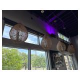 4 Whicker Light Shades