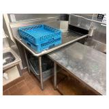 Clean & Dirty Side Dish Machine Tables