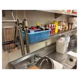 9' Stainless Steel Wall Shelf