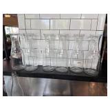 6 Glass Carafes