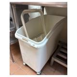 2x Large Ingredient Bins on Casters