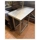 18' Stainless Steel Work Table