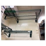 2 36' Wire Wall Shelves