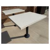 7x 30' Composite Marble Top Outdoor Tables