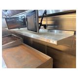 2x 48' Stainless Steel Wall Shelves
