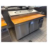 Randell NPR1R254 60' Refrigerated Prep Table