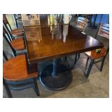 30' Solid Wood Top Dining Table