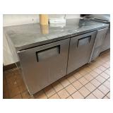True TUC-67 60' 2 Door Refrigerator
