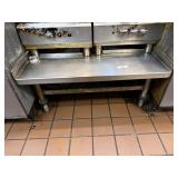 36' Stainless Steel Equipment Stand