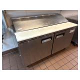 Avantco 178APT60HC 60' Refrigerated Prep Table
