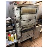 Double Stack Bakers Pride GP-51 Pizza Ovens