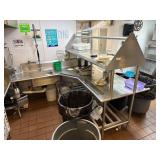 Clean & Dirty Side Dish Machine Tables