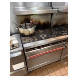 Vulcan 6 Burner Range w/ Oven