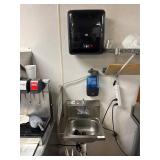 16' Hand Sink w/ Towel & Soap Dispensers