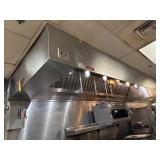 12' Captive Air Grease Exhaust Hood, Fan & Ansul
