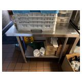 36' All Stainless Steel Work Table