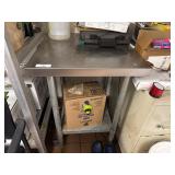 24' Stainless Steel Work Table