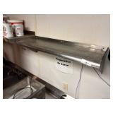 36' Stainless Steel Wall Shelf
