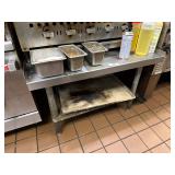 36' Stainless Steel Equipment Stand