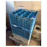 3x Dish Racks of Assorted Bar Glasses