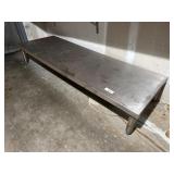 2x 60' Stainless Steel Dunnage Racks