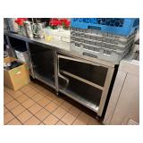 75' Stainless Steel Worktop Cabinet