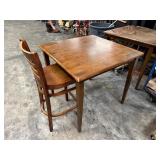 High Top Dining Table w/ 4 Bar Stools