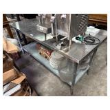 6ï¿½ Stainless Steel Work Table