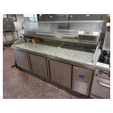 Infrico 93ï¿½ Sushi Worktop Refrigerator & Display