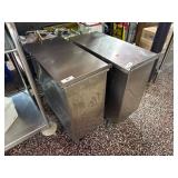 Stainless Steel Ingredient Bins on Casters
