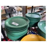Green Dinner Plates