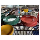 Red & Green Dinner Bowls