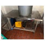 48' Stainless Steel Work Table