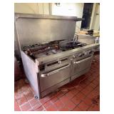 Southbend 60' 6 Burner Range w/24' Flattop & Ovens