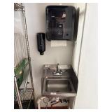 Hand Sink w/ Soap & Towel Dispensers