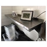 72' & 48' Stainless Steel Wall Shelves