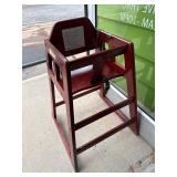 2x Wooden High Chairs