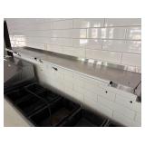 60' & 48' Stainless Steel Wall Shelves
