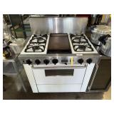 Five Star Natural Gas 4 Burner Range w/ Oven [TW]