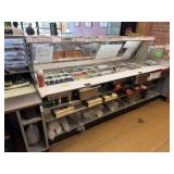 Duke SUB-CP-TC86 86' Refrigerated Prep Table [TW]