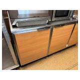 48' Stainless Steel Worktop Cabinet